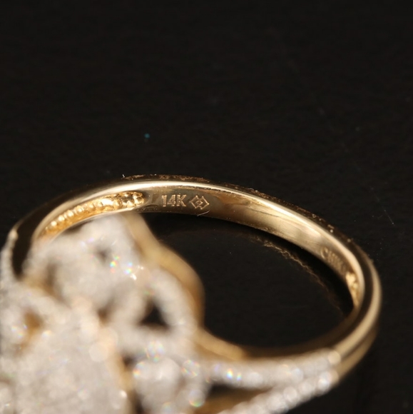 14K 0.41 CTW Diamond Ring - Picture 6 of 6